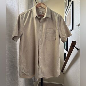 Flint & Tinder short sleeve architect shirt